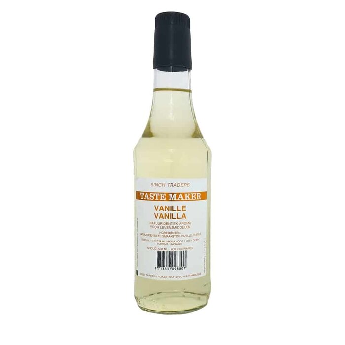 Vanille essence Wit 500 ml Sing Taste makers