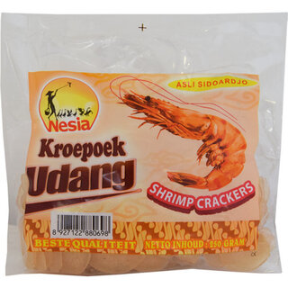 Nesia Prawn crackers Udang 250g , 4 cm