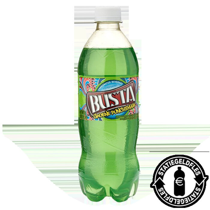 OUTLET: busta green punch 590ml BBD: 15-1-2026