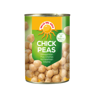 Valle Del Sole Chick Peas 400g canned Valle Del Sole