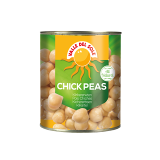 Valle Del Sole Chick Peas 800g canned Valle Del Sole