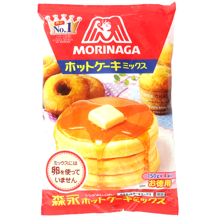 Japanese Pancake Mix Morinaga 150gx4 (600g)