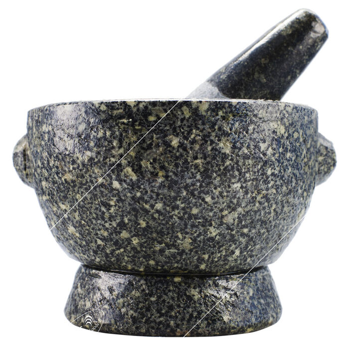 Thai stone mortar pestle ø 14cm - 5.5 inch