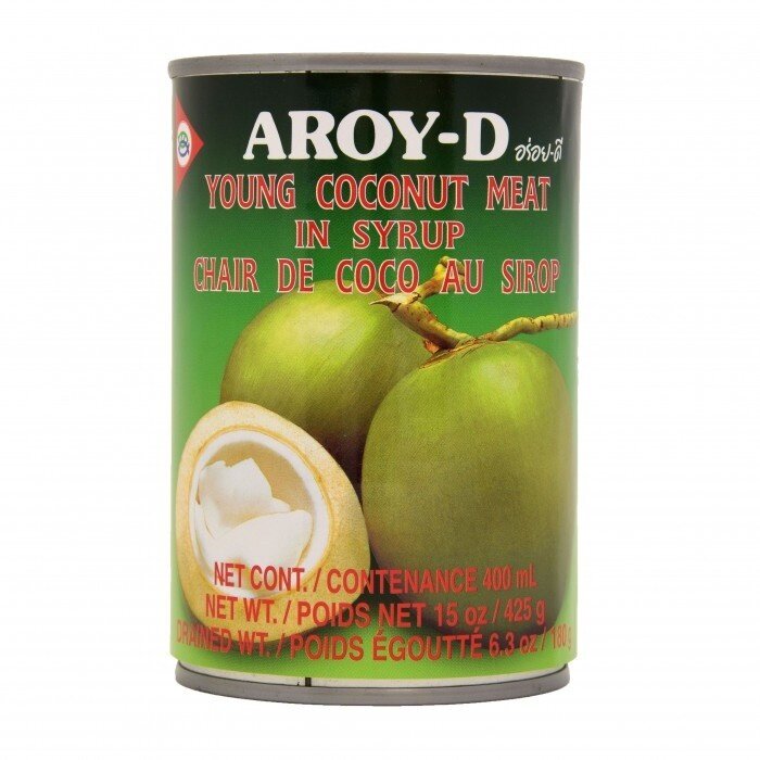 Aroy-D Young Coconut meat 425g