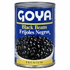 goya black beans 15.5 oz - 439g in blue can