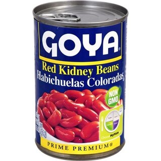 goya red kidney beans 15.5 oz - 439g  in blauwe blik