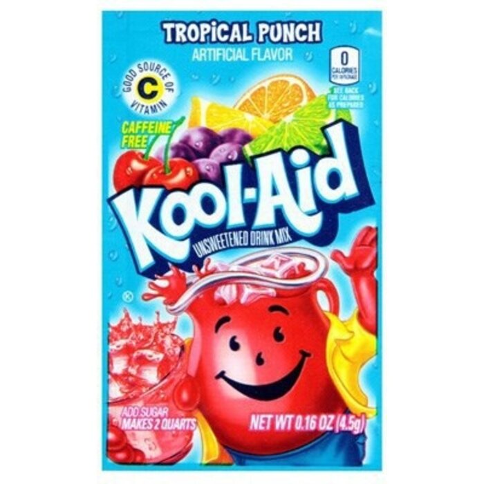 Kool-aid Tropical Punch 0.16 oz - 4.5g sachet