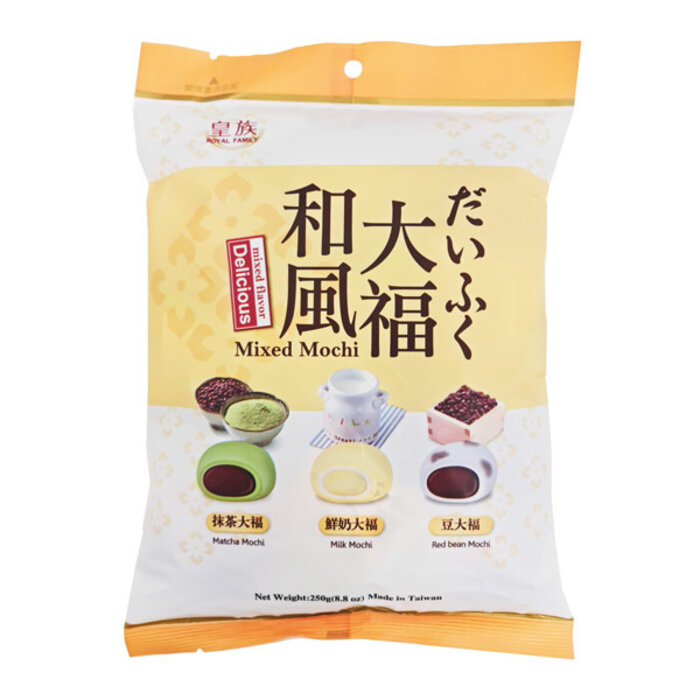 OUTLET: delicious mixed mochi 250 royal family BBD:  31-05-2025