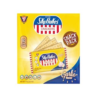 Skyflakes Crackers Garlic 250g M.Y. San