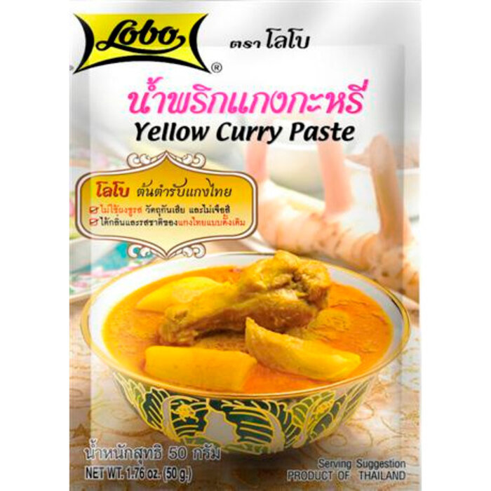 Yellow Curry Paste 50g Lobo