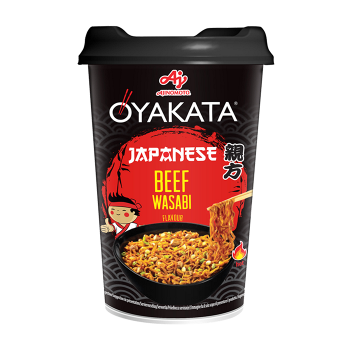 Beef Wasabi noodle Oyakata 93g cup ajinomoto
