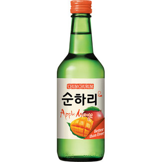 chum churum Apple Mango soju 12% - 360ml soonhari