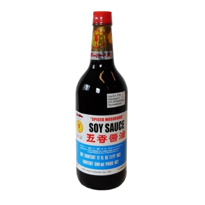 Spiced Mushroom Soy Sauce 500ml Mee Chun