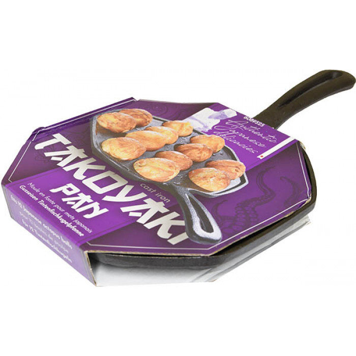 Takoyaki Pan Cast iron 27x18x1.5cm
