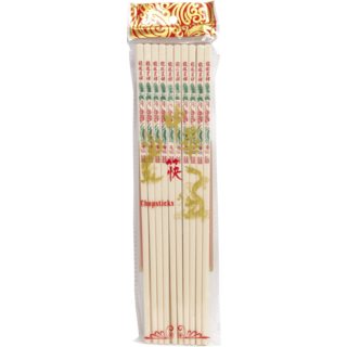 Eetstokjes melamine 10 paar - draak en feniks chinese stijl  27cm