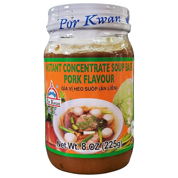 outlet: Pork Soup Base Pork 225g Por Kwan Best before 19.10.2025