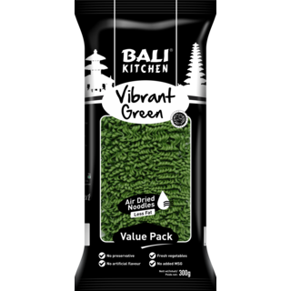 Vibrant Green Air Dried Noodles 300g Bali Kitchen