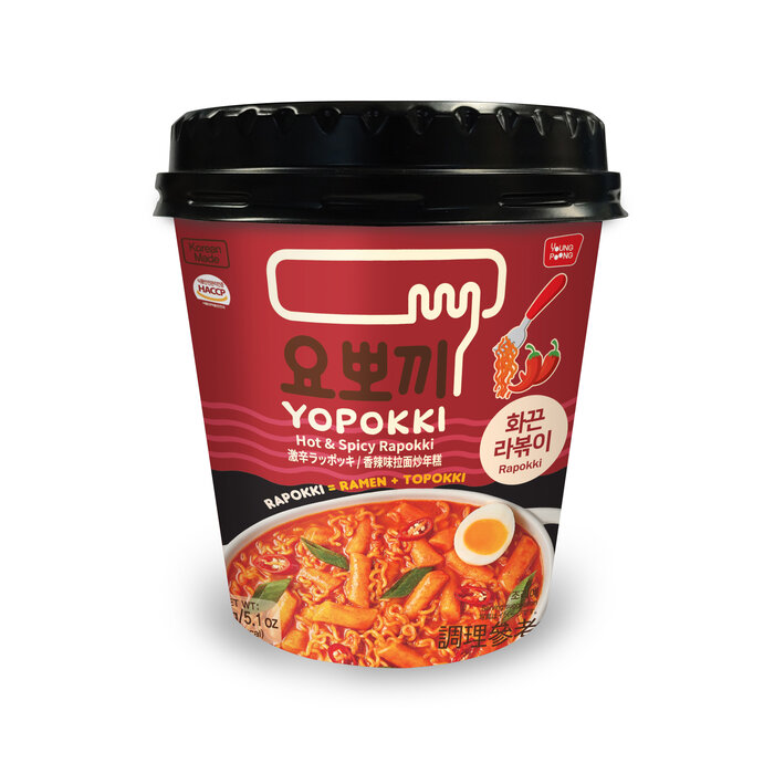 yopokki hot & spicy Rapokki 145g