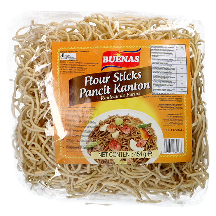 pancit canton 454g Buenas flour sticks