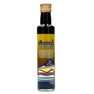Ubeness Ube Purple Yam Flavoring 250ml Large Bottle
