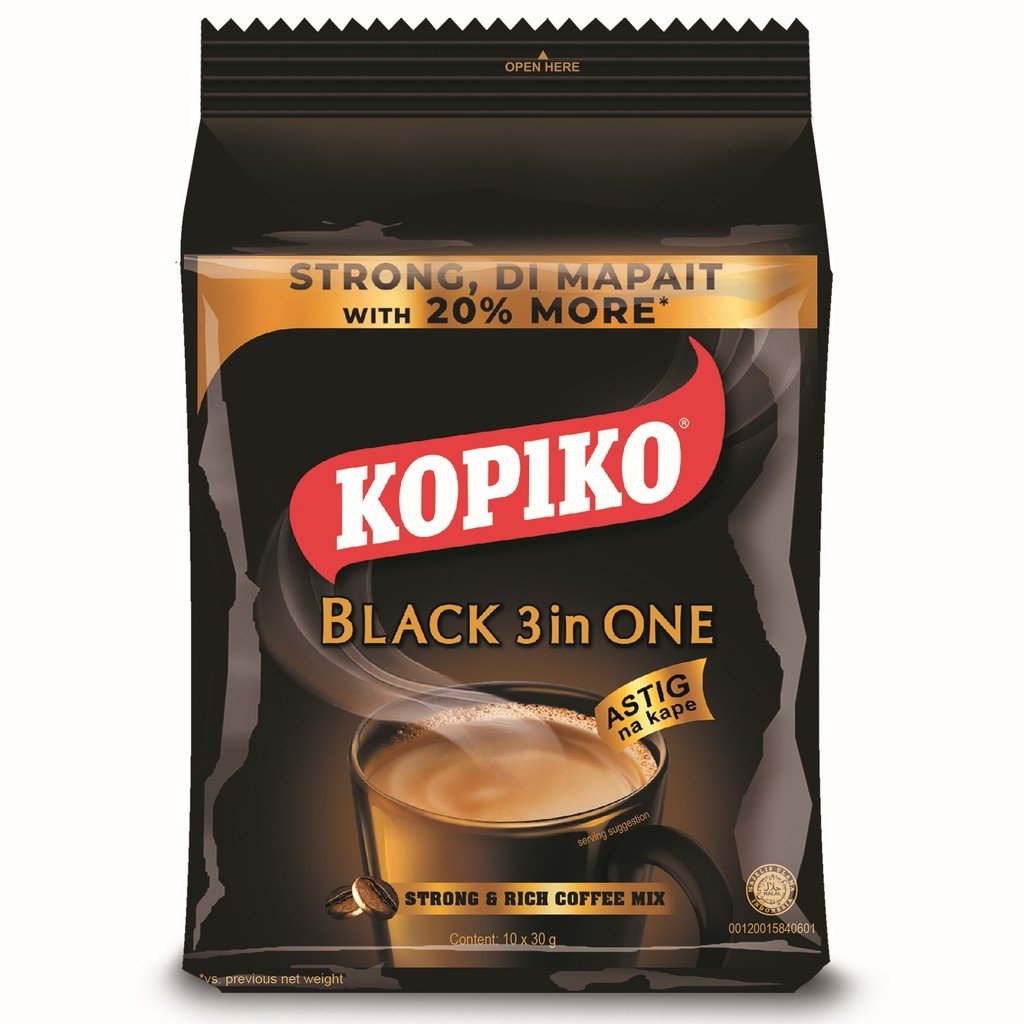 Carbs in Double Cups Kopiko 3 in 1 Coffee Mix, Original