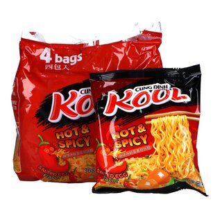 Salted Egg Spicy Noodle 4x92g Kool Cung Dinh
