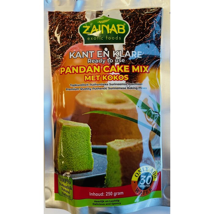 Pandan Cake Mix 250g Zainab