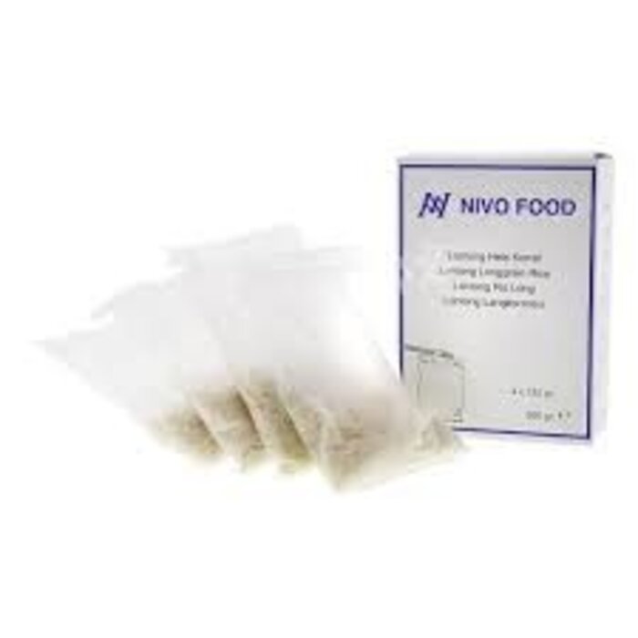 Lontong Whole long grain Rice 4x125g Nivo Food