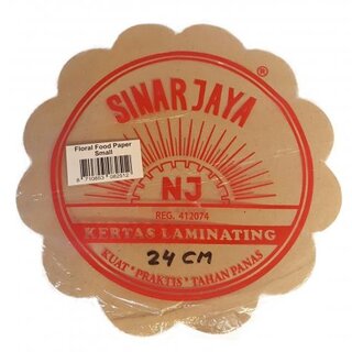 Kertas Laminating Piring Lidi  ø24cm