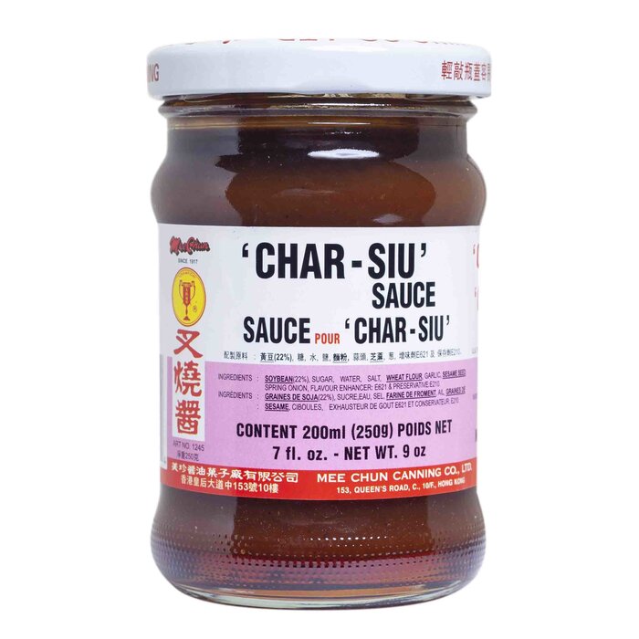 char siu sauce 200ml mee chun