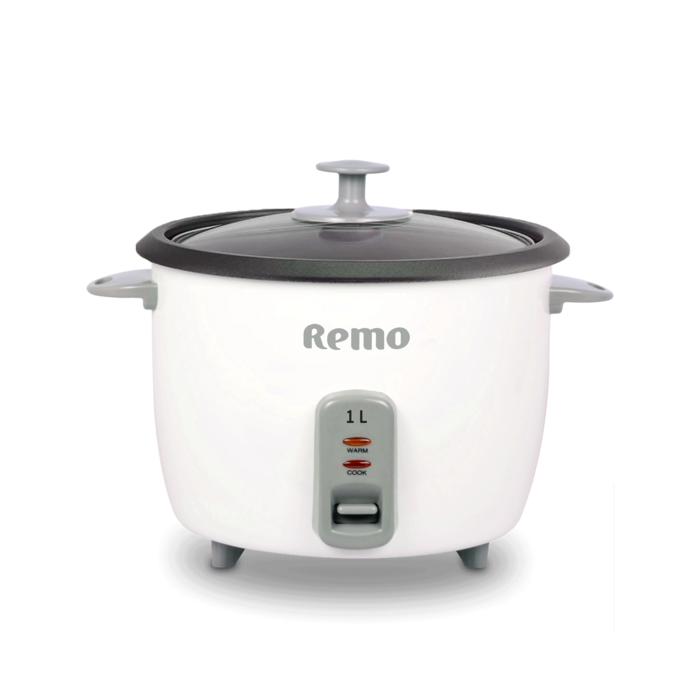 remo rice cooker 1.0 liter - 400W - 6089442 - glass lid