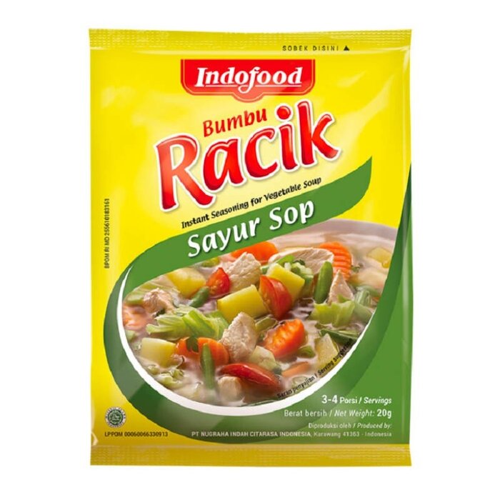 sayur sop 20g bumbu Racik - Indofood