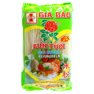 Bun Tuoi Rice Noodle 500g Gia Bao 1mm