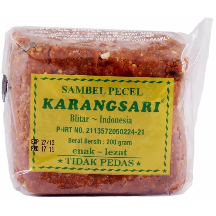 Karangsari Karangsari Sambal Pecel Tidak Pedas 200g