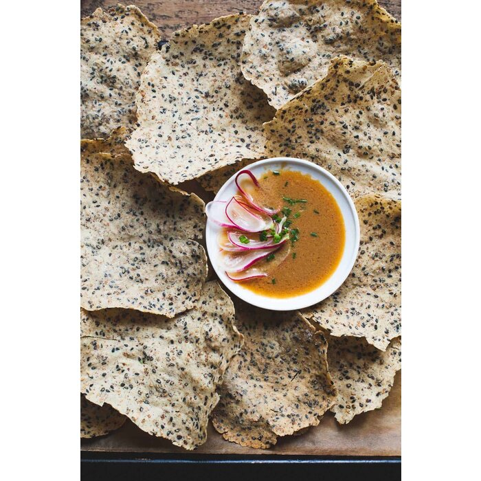 Black Sesame Coconut Rice Paper Dua Me Den Simply Food 500g