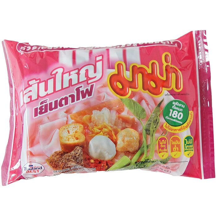 Mama Yentafo Flat Rice Noodles 50gr