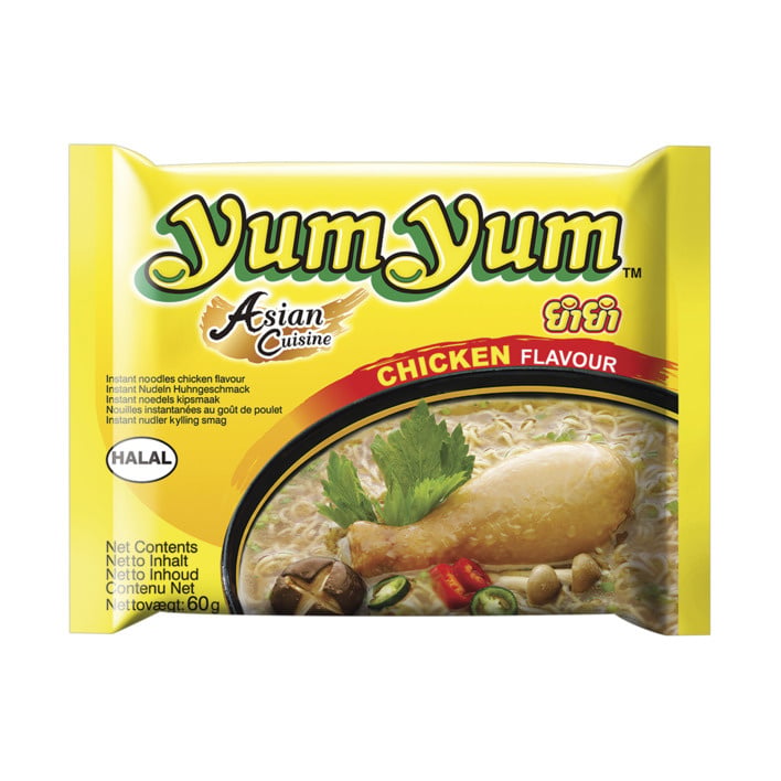 Yum Yum Chicken Noodle 60g x 30 st. - Tokogembira.nl