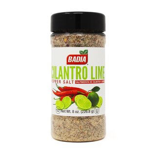 Badia badia cilantro lime pepper salt 8oz - 226.8g powder