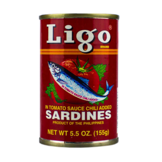 Ligo Sardines in Tomato with chili 155g