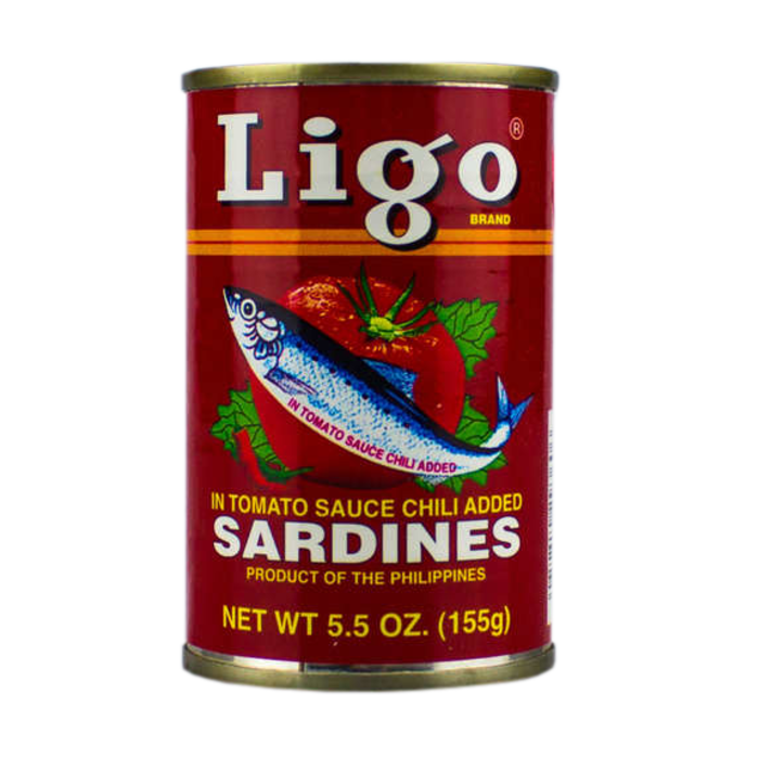 Ligo Sardines in Tomato with chili 155g
