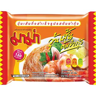 MAMA mama Bean Vermicelli Tom Yam Koong 40g - orange red label