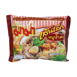 Mama Moo Nam Tok Rice Vermicelli 55g - bordeaux label color