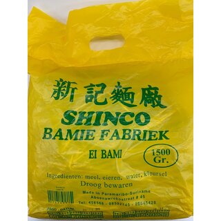 Egg Bami 1500gr Shinco Bami Factory
