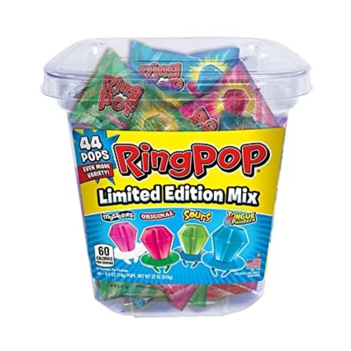 RingPop Candy Jar 44 st. - 22oz (616g)