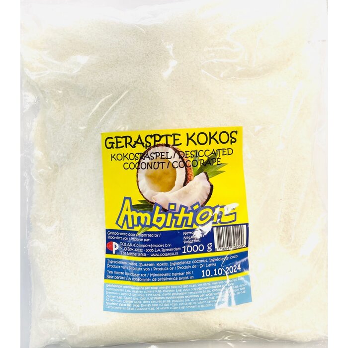 geraspte kokos 1kg Ambition
