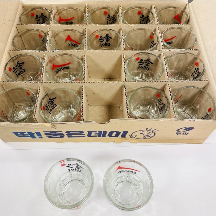 Soju Shot Glazen 50ml - 20 stuks Good Day