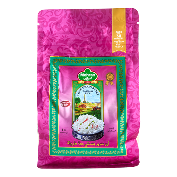 mehran Basmati extra long grain 1 kg