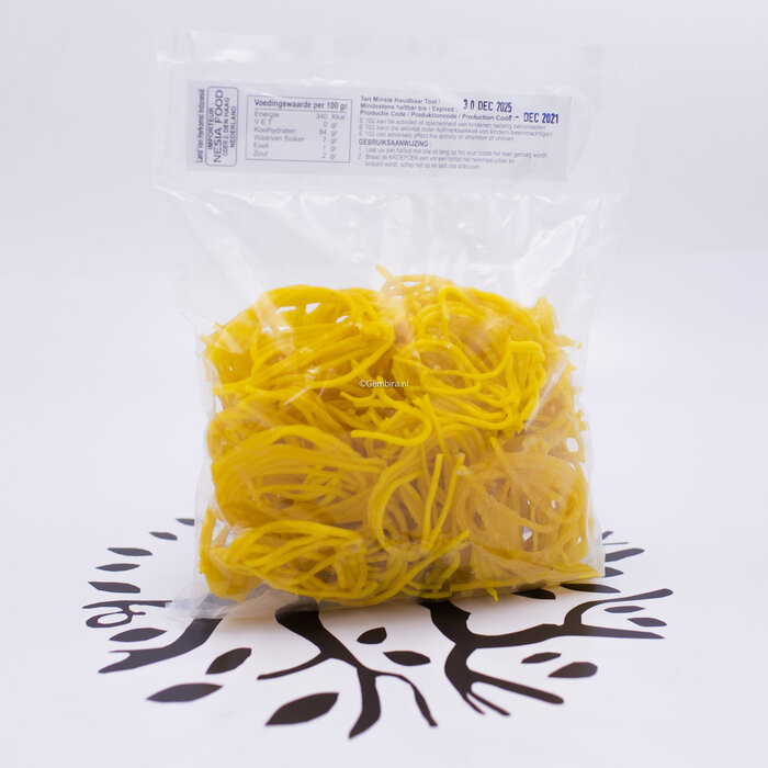 Kroepoek Bawang , Mie Besar - Nesia 250gr