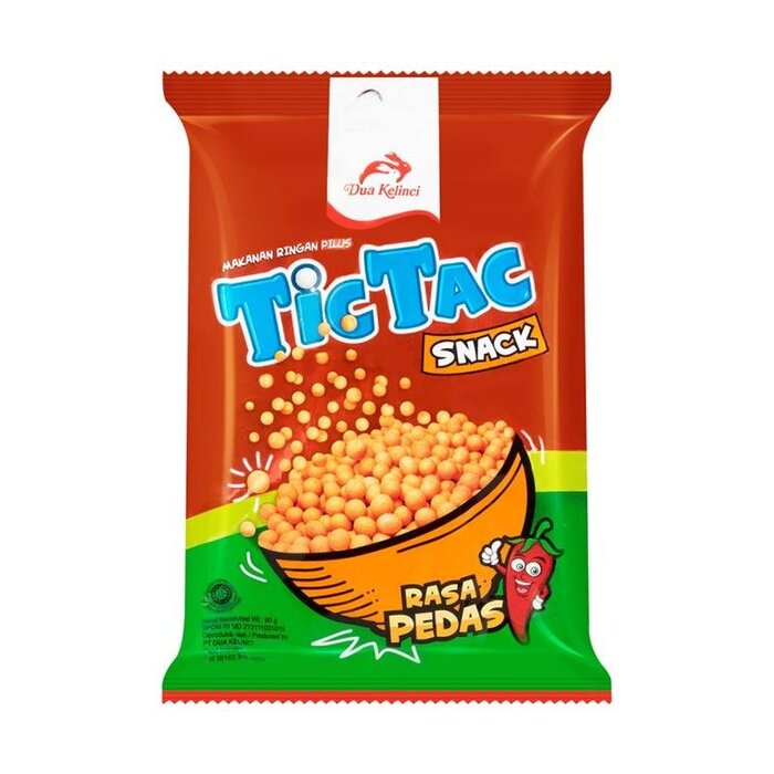 Tic Tac Pedas 90g Dua Kelinci
