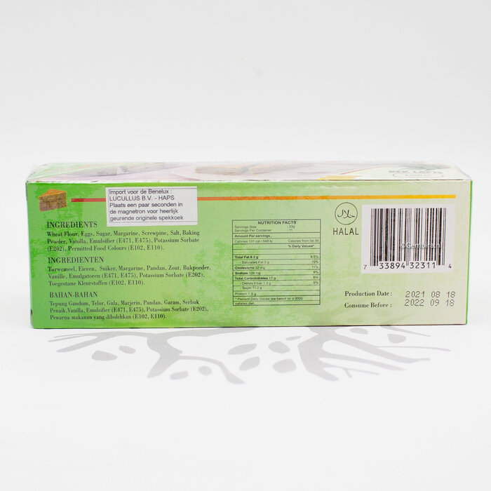 Morisca Spekkoek Pandan 365gr Morisca